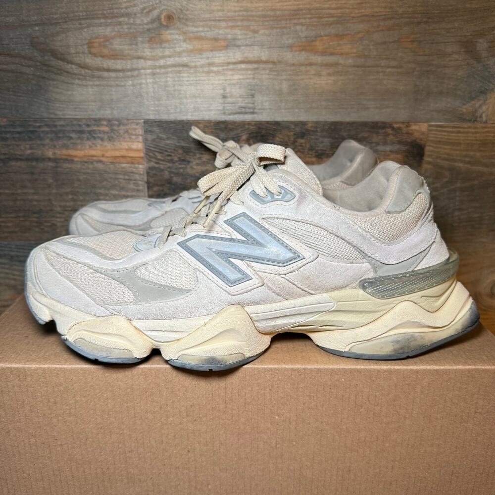 New Balance 9060 Sea Salt Concrete Sneakers